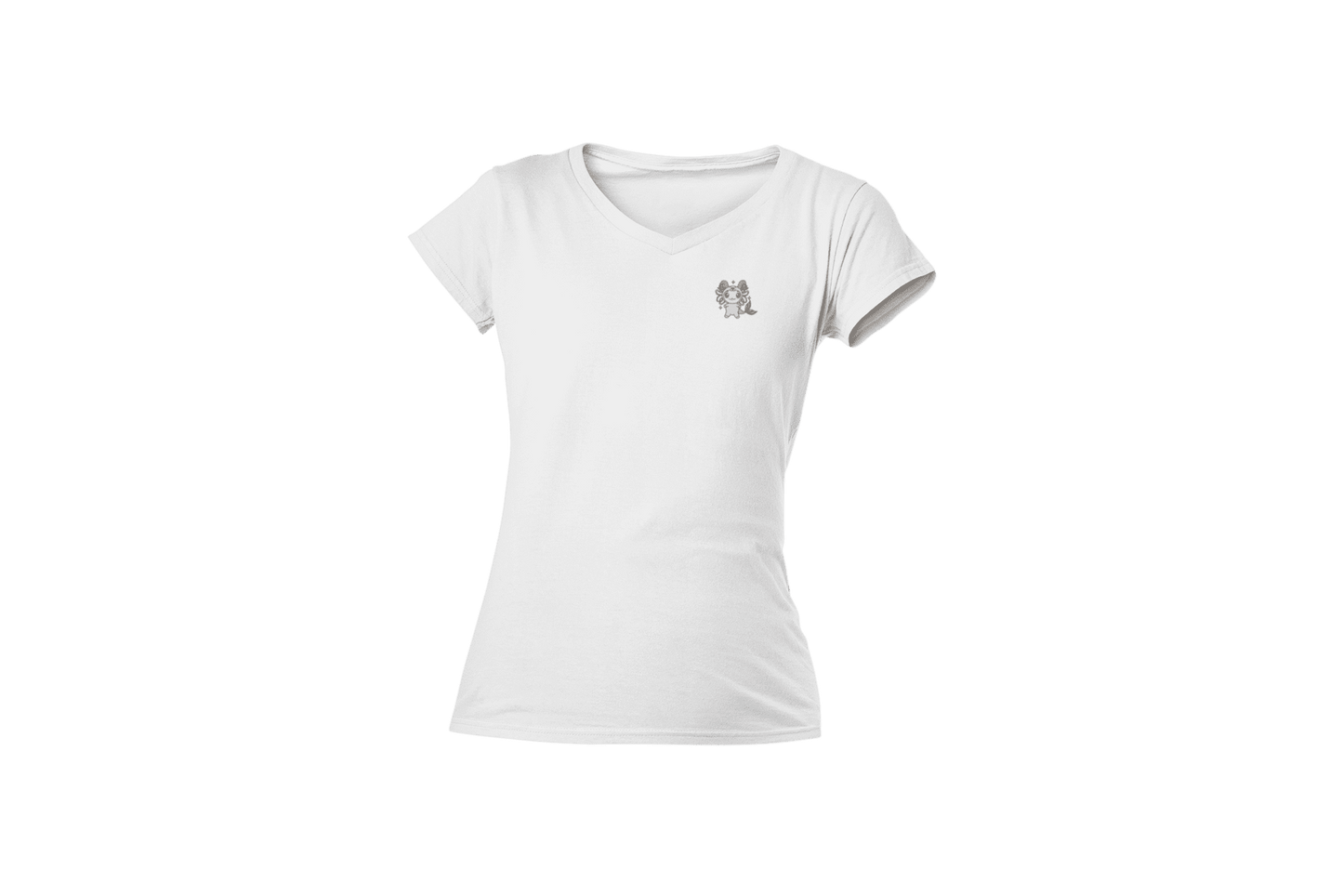 Playera Cuello V Horoscopos Capricornio Axolotzin Ajolote Adulto