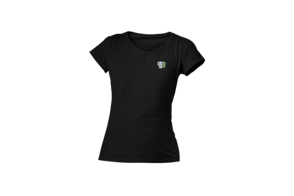 Playera Cuello V Axolotzin Y Marcianito Ajolote Adulto