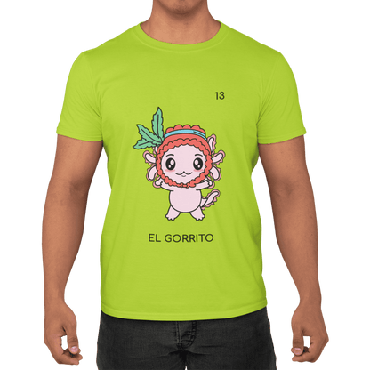 Playera Axoloteria El Gorrito Ajolote Adulto E Infantil