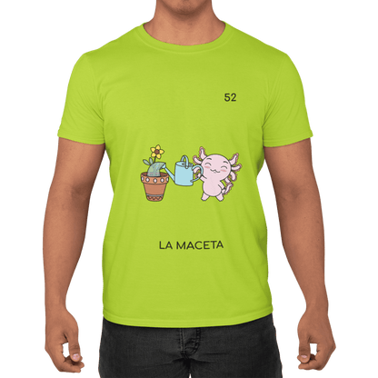 Playera Axoloteria La Maceta Ajolote Adulto E Infantil