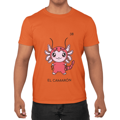 Playera Axoloteria El Camaron Ajolote Adulto E Infantil