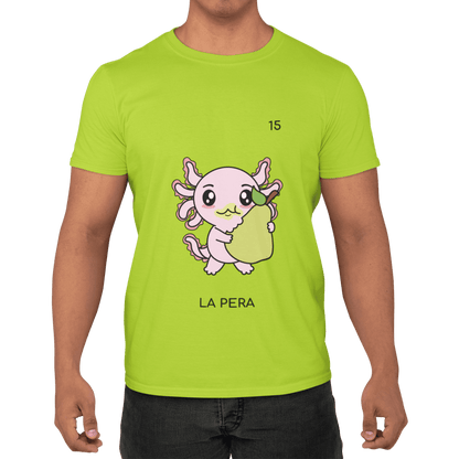 Playera Axoloteria La Pera Ajolote Adulto E Infantil