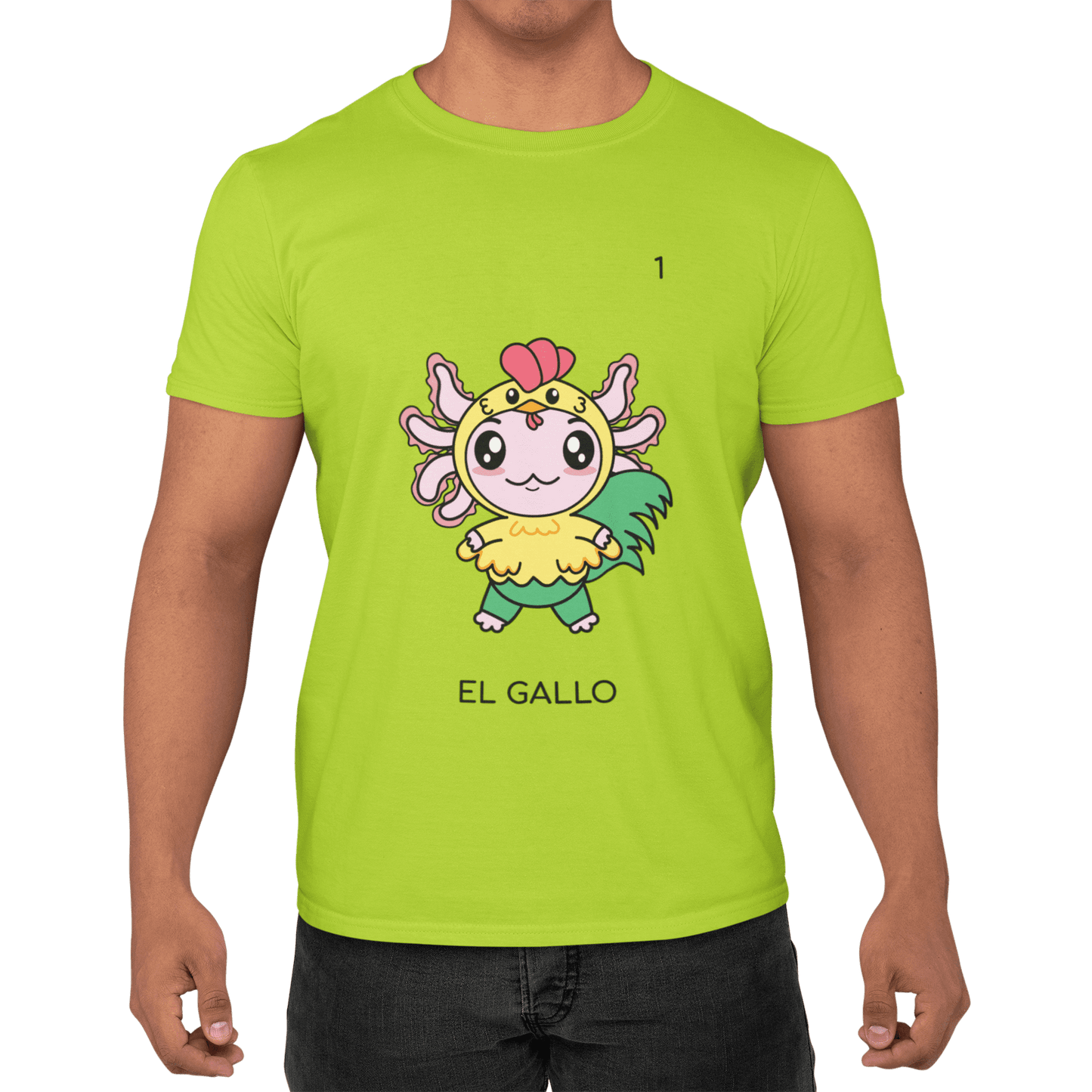 Playera Axoloteria El Gallo
