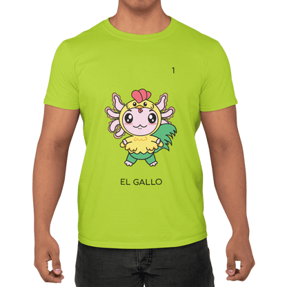 Playera Axoloteria El Gallo