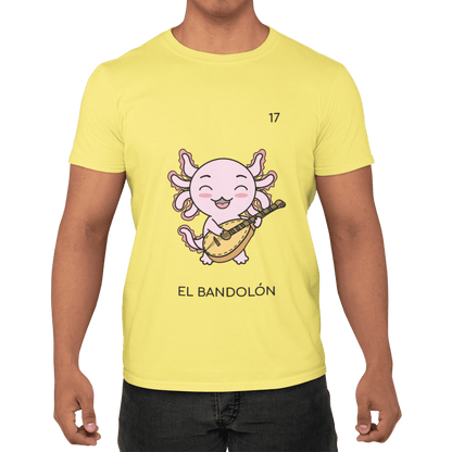 Playera Axoloteria El Bandolon Ajolote Adulto E Infantil