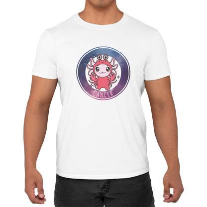 Playera Axolotzin Horoscopos Galaxy Cancer Ajolote Adulto E Infantil