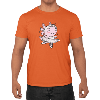 Playera Axolotzin Bailarina De Ballet Ajolote Adulto E Infantil