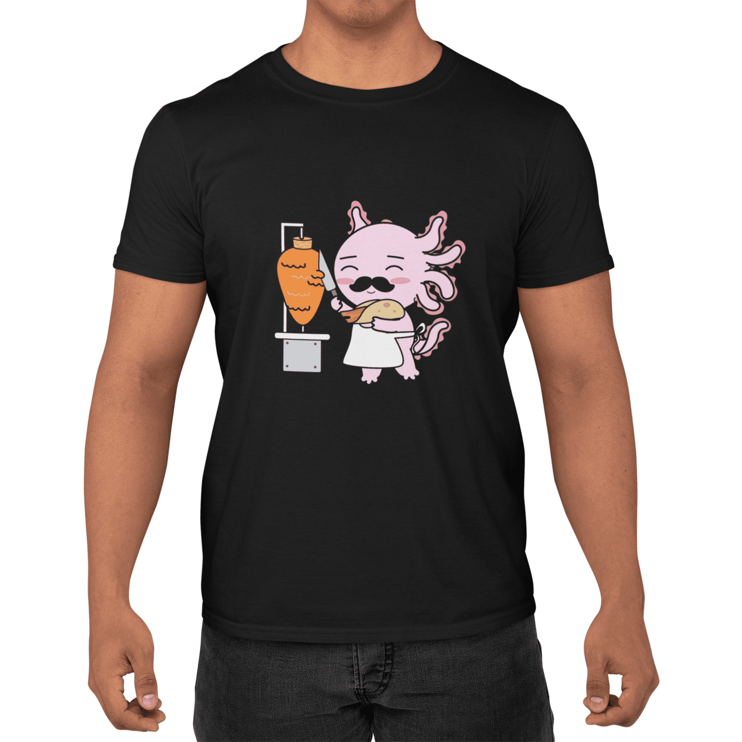 Playera Axolotzin Taquero Ajolote Adulto E Infantil