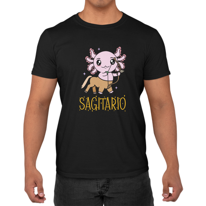 Playera Axolotzin Horoscopos Nombre Sagitario Ajolote Adulto E Infantil