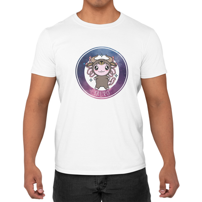 Playera Axolotzin Horoscopos Galaxy Tauro Ajolote Adulto E Infantil