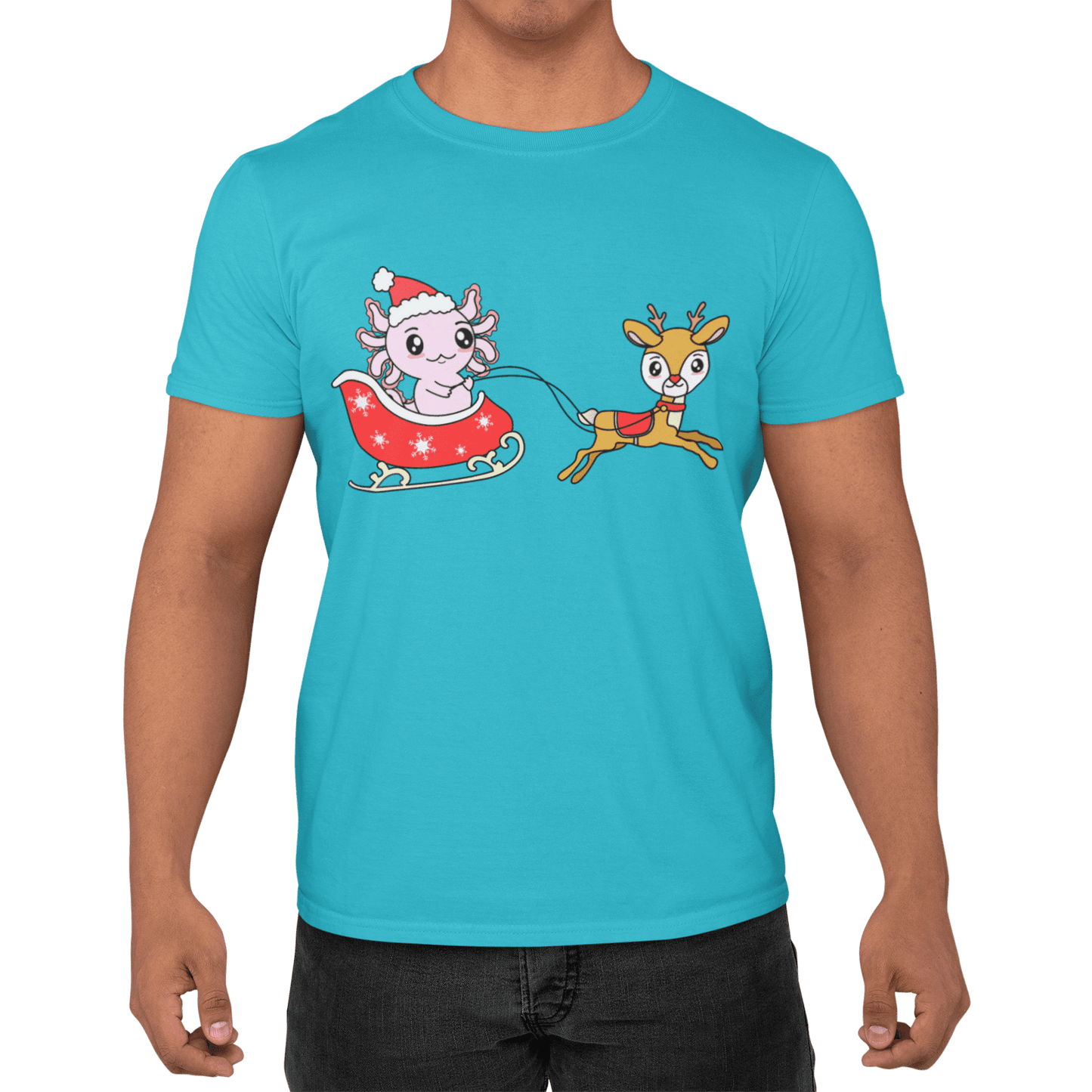 Axolotzin Trineo Ajolote Navidad