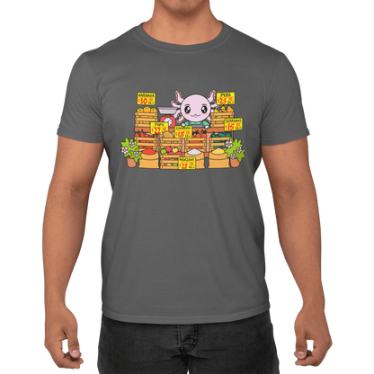 Playera Axolotzin Marchante Ajolote Adulto E Infantil