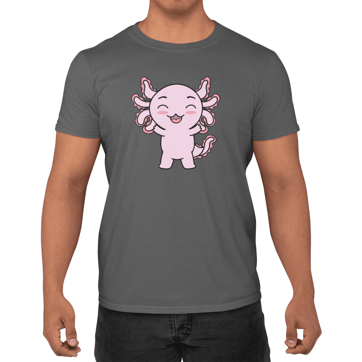 Playera Axolotzin Feliz Ajolote Adulto E Infantil