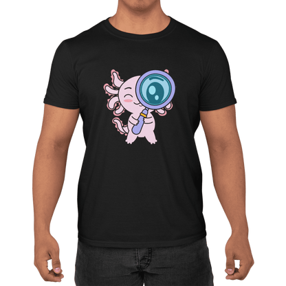 Playera Axolotzin Curioso Ajolote Adulto E Infantil