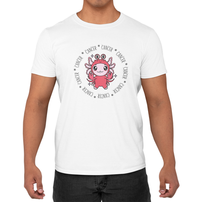 Playera Axolotzin Horoscopos Aro Cancer Ajolote Adulto E Infantil