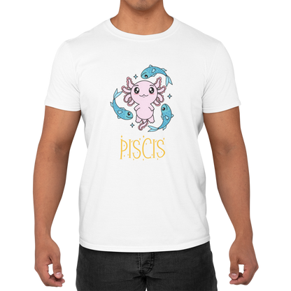 Playera Axolotzin Horoscopos Nombre Piscis Ajolote Adulto E Infantil