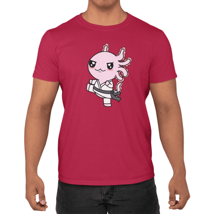 Playera Axolotzin Karateka Ajolote Adulto E Infantil