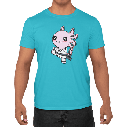 Playera Axolotzin Karateka Ajolote Adulto E Infantil