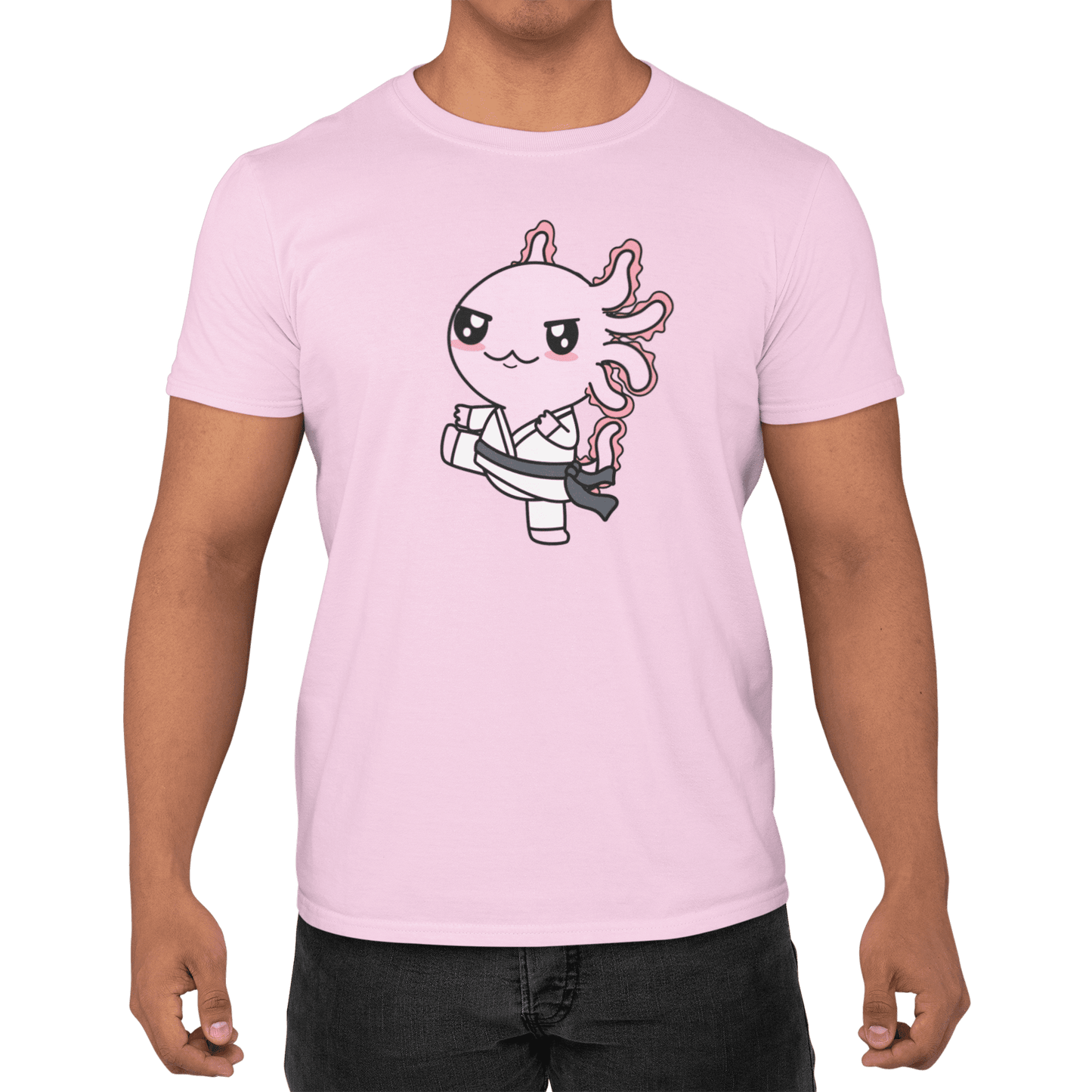 Playera Axolotzin Karateka Ajolote Adulto E Infantil