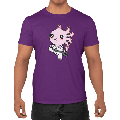 Playera Axolotzin Karateka Ajolote Adulto E Infantil