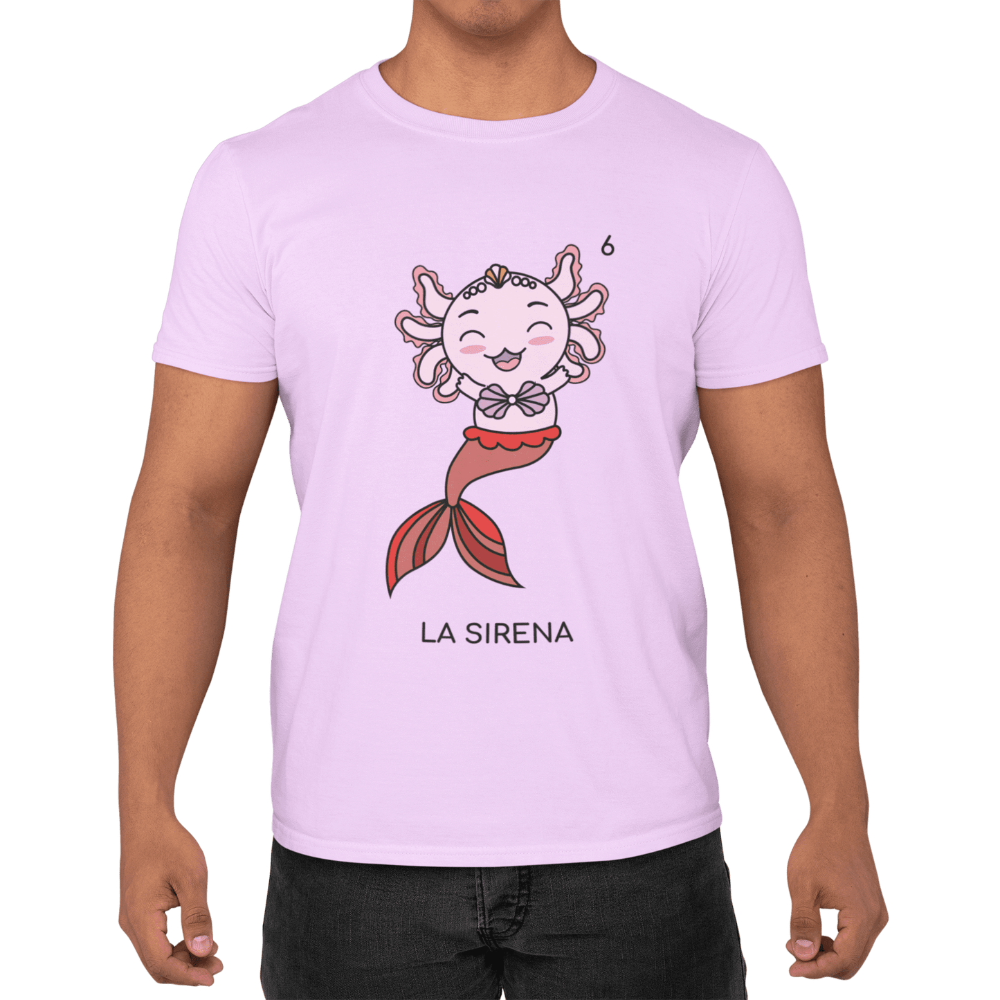 Playera Axoloteria La Sirena