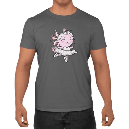 Playera Axolotzin Bailarina De Ballet Ajolote Adulto E Infantil