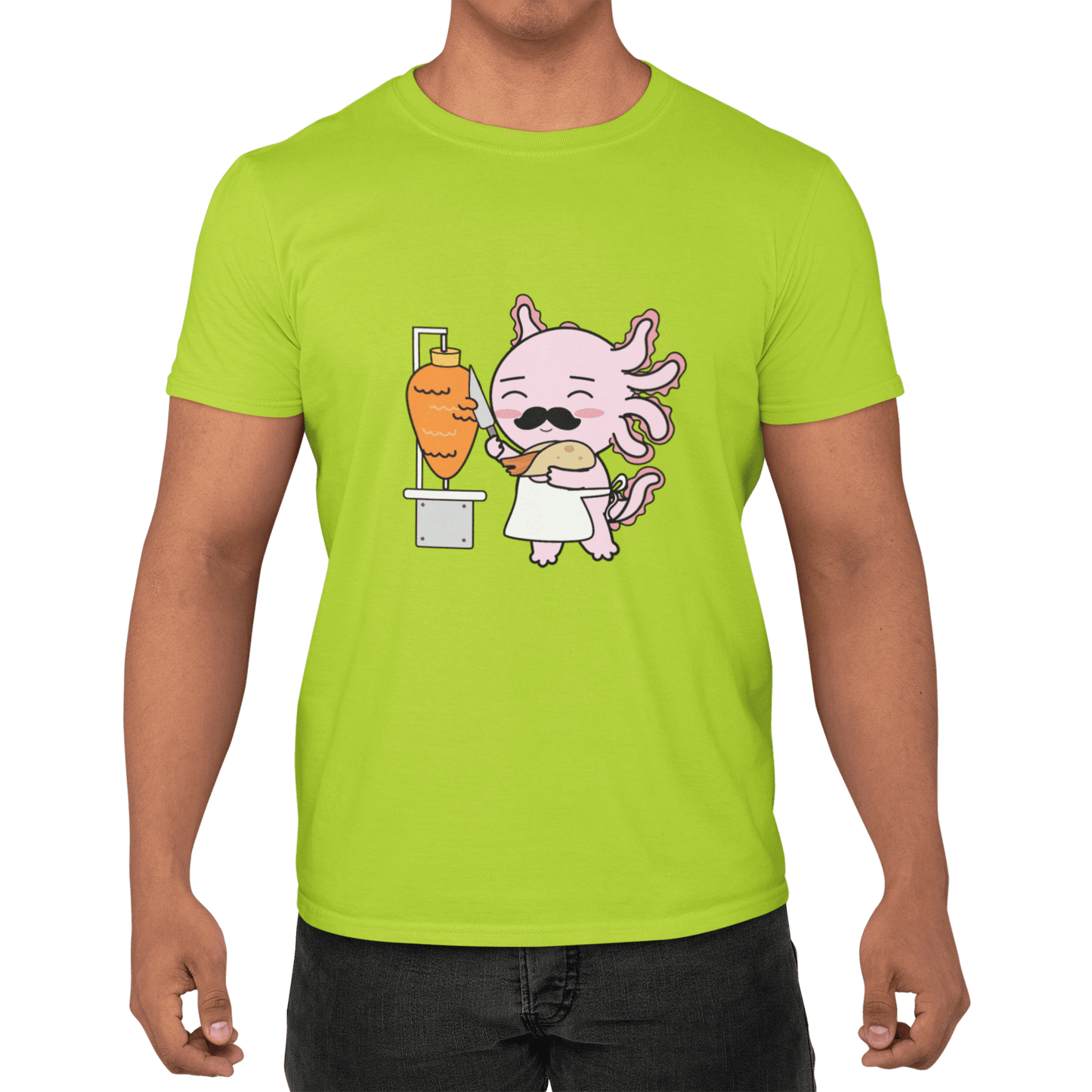 Playera Axolotzin Taquero Ajolote Adulto E Infantil