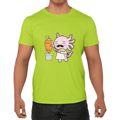 Playera Axolotzin Taquero Ajolote Adulto E Infantil
