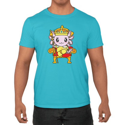 Playera Axolotzin Rey Ajolote Adulto E Infantil