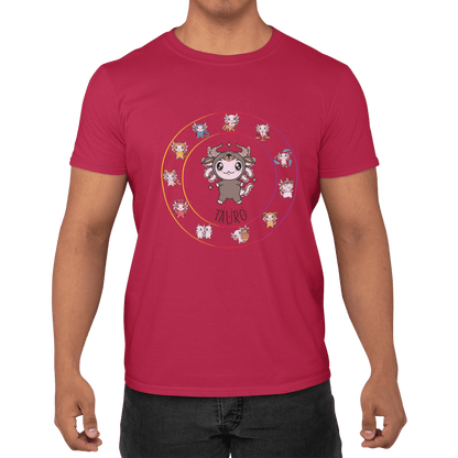Playera Horoscopos Tauro Axolotzin Ajolote Adulto E Infantil