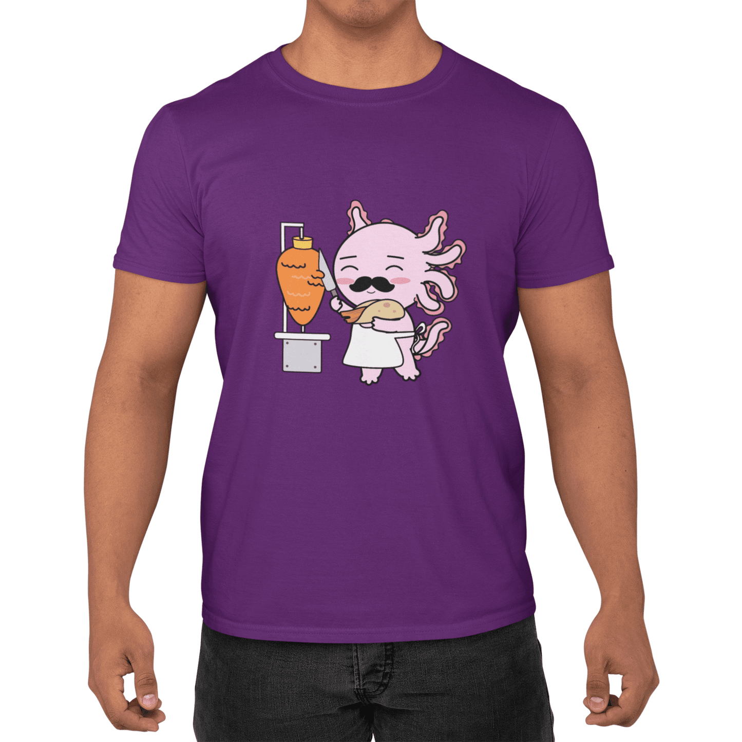 Playera Axolotzin Taquero Ajolote Adulto E Infantil
