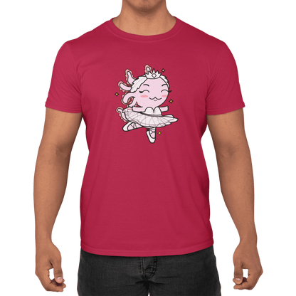 Playera Axolotzin Bailarina De Ballet Ajolote Adulto E Infantil