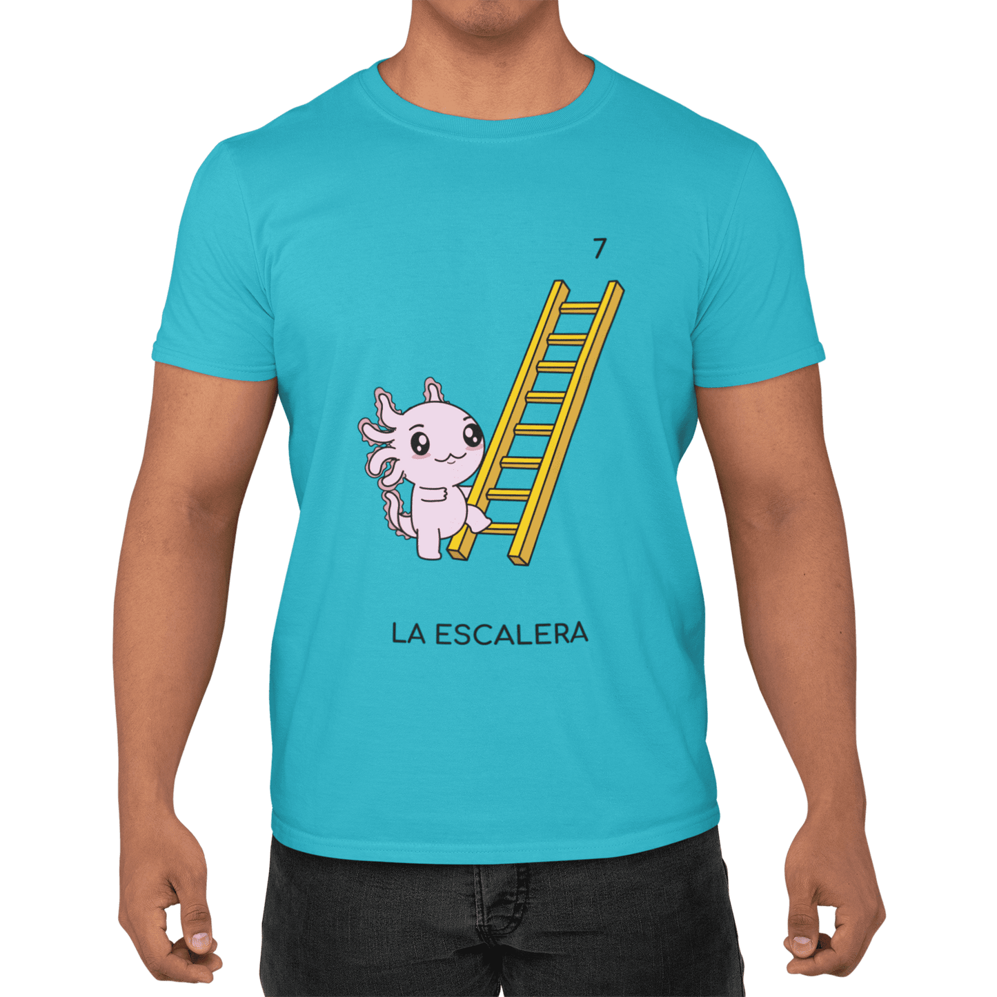 Playera Axoloteria La Escalera