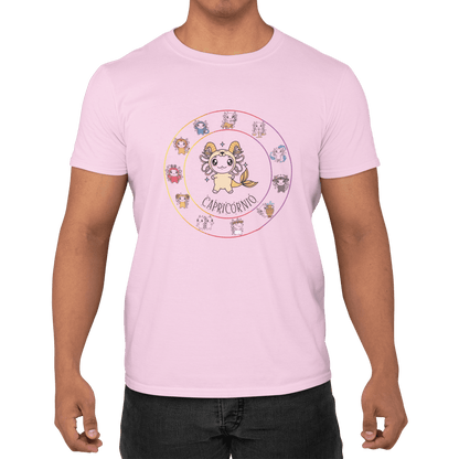 Playera Horoscopos Capricornio Axolotzin Ajolote Adulto E Infantil