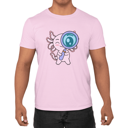 Playera Axolotzin Curioso Ajolote Adulto E Infantil