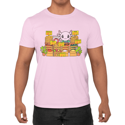 Playera Axolotzin Marchante Ajolote Adulto E Infantil