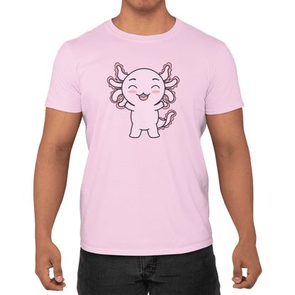 Playera Axolotzin Feliz Ajolote Adulto E Infantil