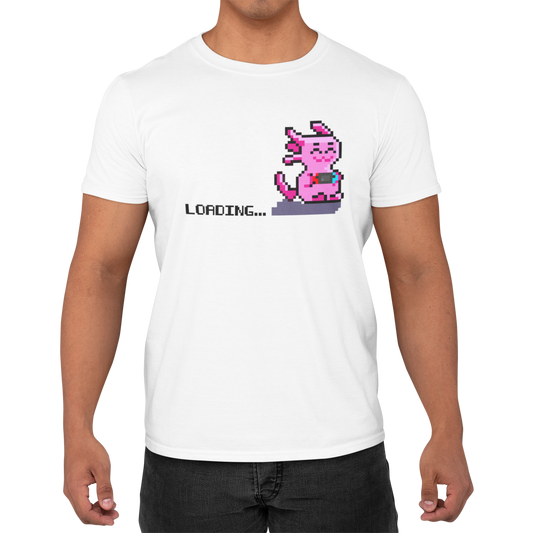 Playera Axolotl Loading Ajolote Adulto E Infantil