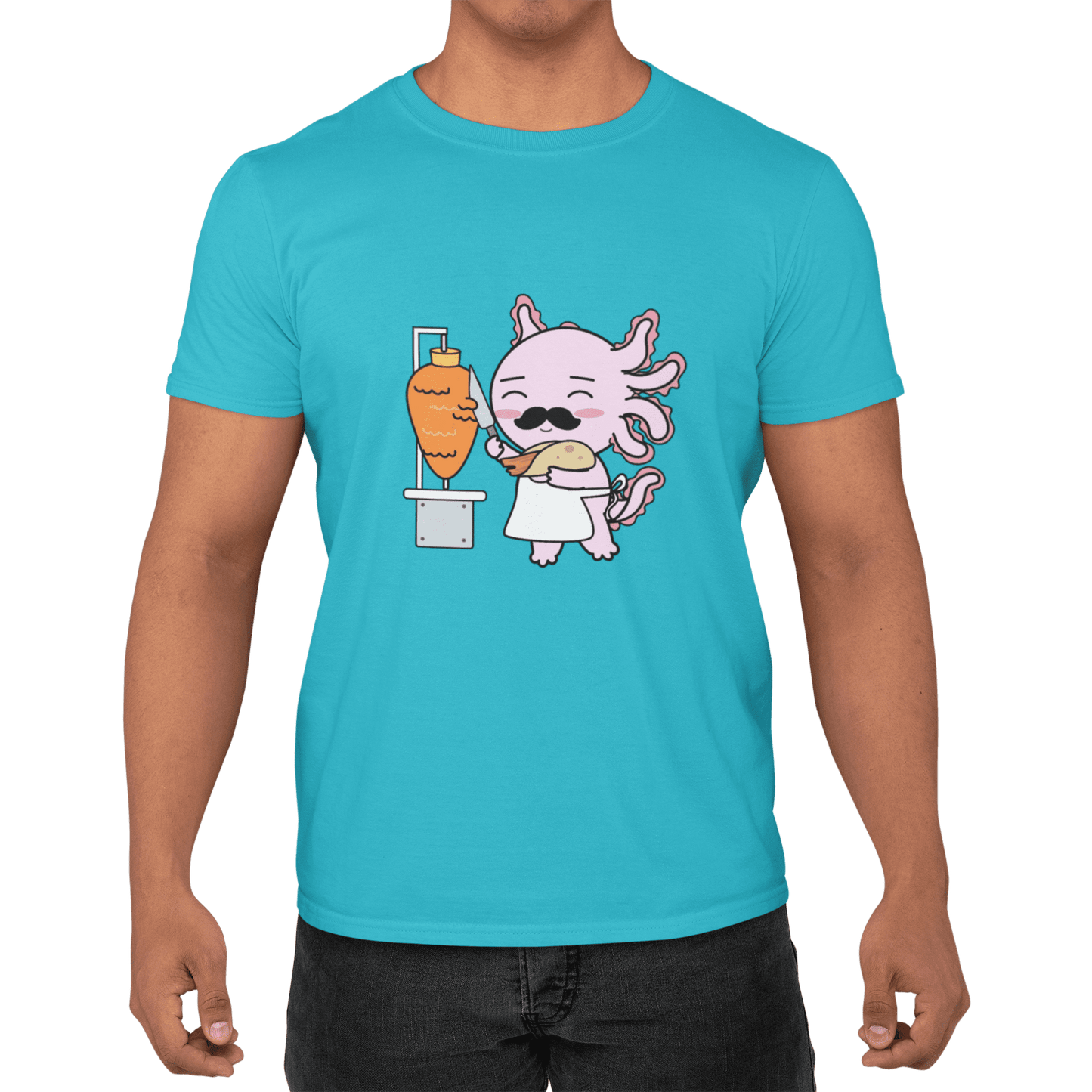 Playera Axolotzin Taquero Ajolote Adulto E Infantil