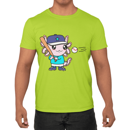 Playera Axolotzin Beisbolista Ajolote Adulto E Infantil