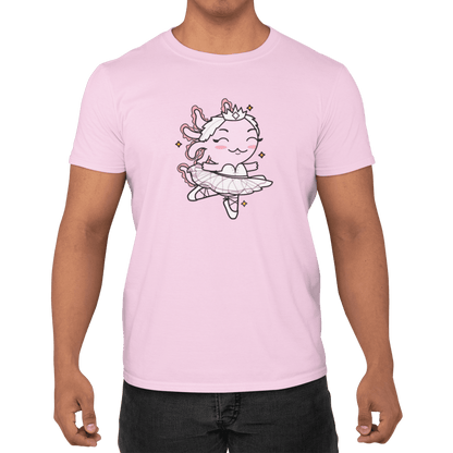 Playera Axolotzin Bailarina De Ballet Ajolote Adulto E Infantil