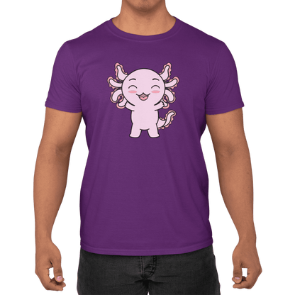Playera Axolotzin Feliz Ajolote Adulto E Infantil