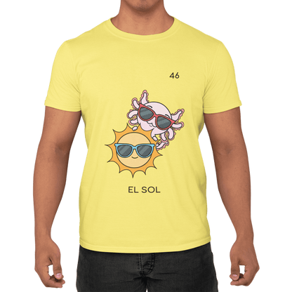 Playera Axoloteria El Sol Ajolote Adulto E Infantil