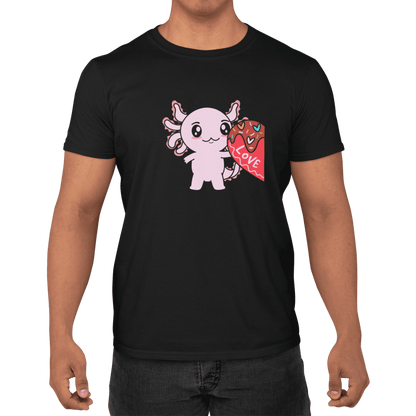 Playera Axolotzin Love You Ajolote Adulto