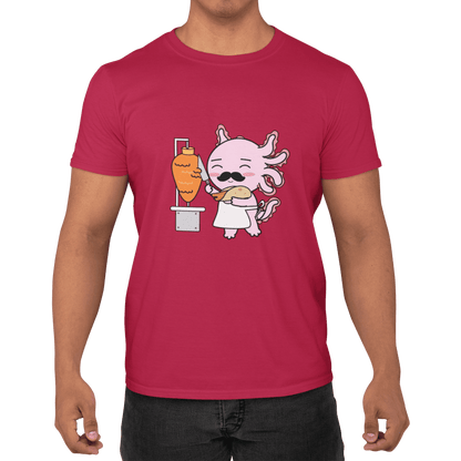 Playera Axolotzin Taquero Ajolote Adulto E Infantil