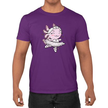 Playera Axolotzin Bailarina De Ballet Ajolote Adulto E Infantil