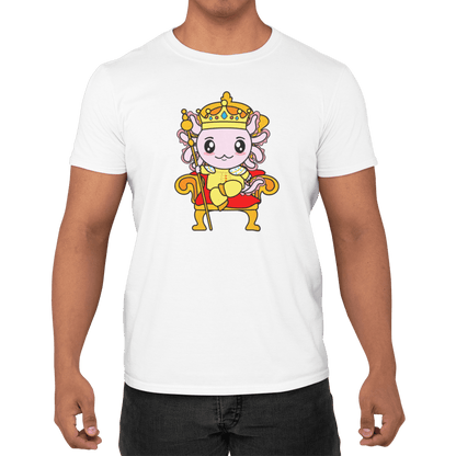 Playera Axolotzin Rey Ajolote Adulto E Infantil
