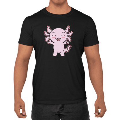 Playera Axolotzin Feliz Ajolote Adulto E Infantil