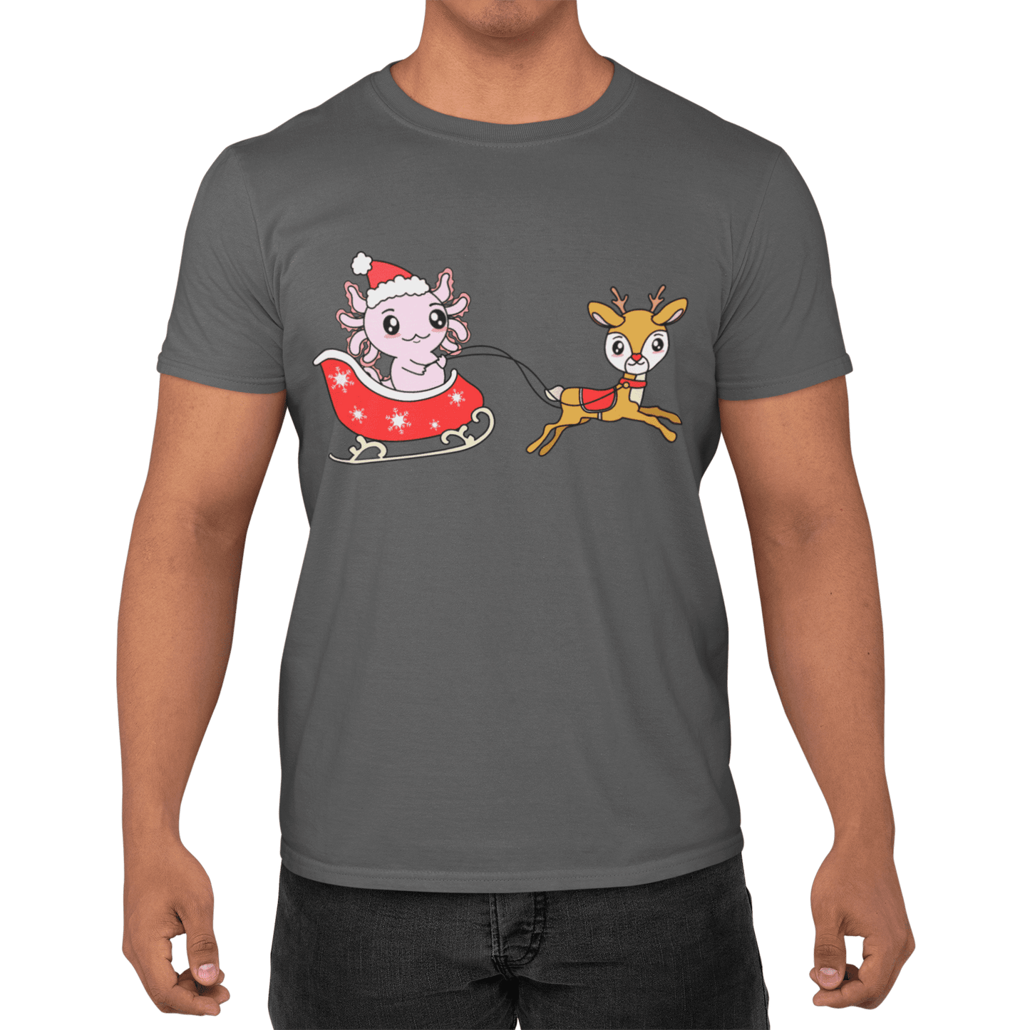 Axolotzin Trineo Ajolote Navidad