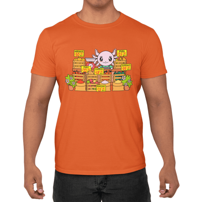Playera Axolotzin Marchante Ajolote Adulto E Infantil